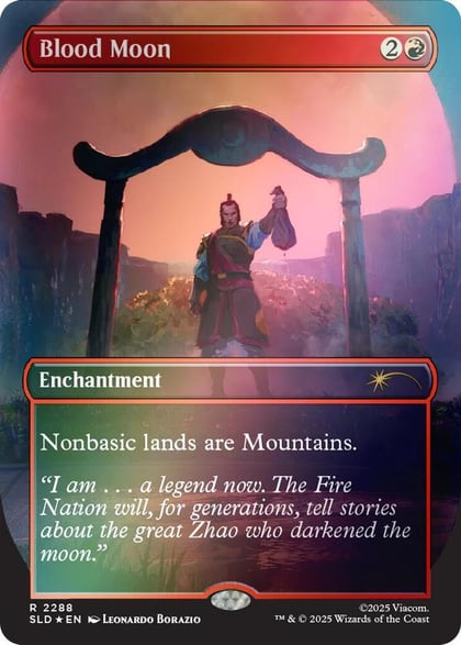 Blood Moon (Rainbow Foil), Secret Lair Drop Series 2288