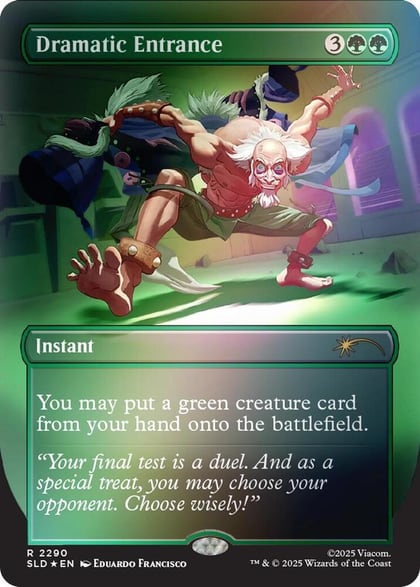 Dramatic Entrance (Rainbow Foil), Secret Lair Drop Series 2290