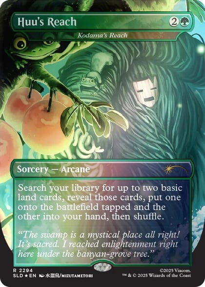 Huu's Reach - Kodama's Reach (Rainbow Foil), Secret Lair Drop Series 2294