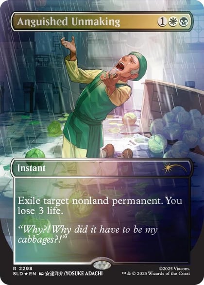 Anguished Unmaking (2298) (Rainbow Foil), Secret Lair Drop Series 2298