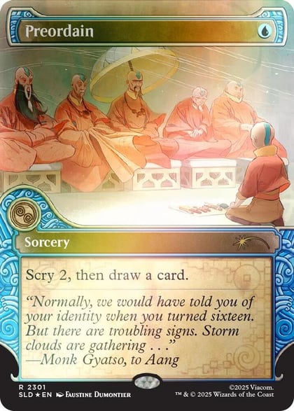 Preordain (2301) (Rainbow Foil), Secret Lair Drop Series 2301