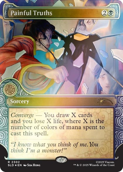 Painful Truths (Rainbow Foil), Secret Lair Drop Series 2302