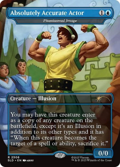 Absolutely Accurate Actor - Phantasmal Image, Secret Lair Drop Series 2306
