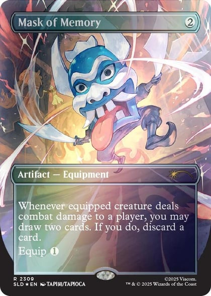Mask of Memory (Rainbow Foil), Secret Lair Drop Series 2309