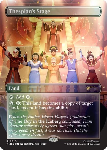 Thespian's Stage (2310) (Rainbow Foil), Secret Lair Drop Series 2310
