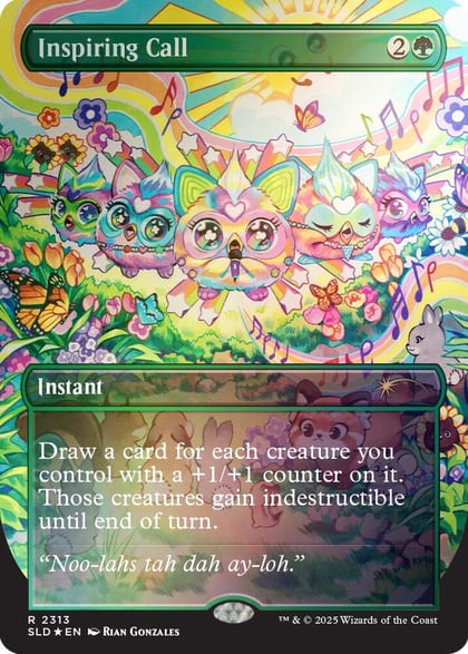 Inspiring Call (Rainbow Foil), Secret Lair Drop Series 2313