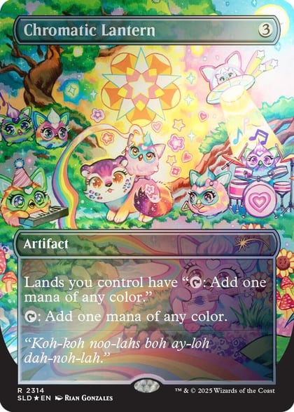 Chromatic Lantern (2314) (Rainbow Foil), Secret Lair Drop Series 2314