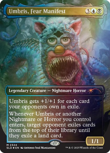 Umbris, Fear Manifest (Rainbow Foil), Secret Lair Drop Series 2324