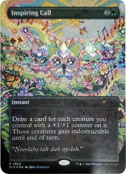 Inspiring Call (Confetti Foil), Secret Lair Drop Series 2328