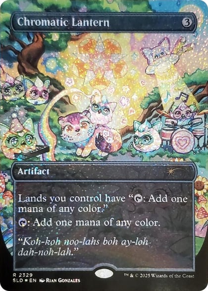 Chromatic Lantern (2329) (Confetti Foil), Secret Lair Drop Series 2329