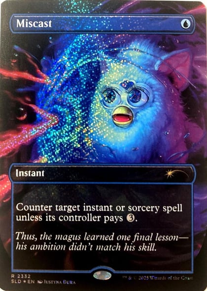 Miscast (Confetti Foil), Secret Lair Drop Series 2332