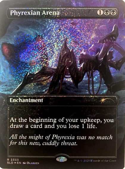 Phyrexian Arena (Confetti Foil), Secret Lair Drop Series 2333