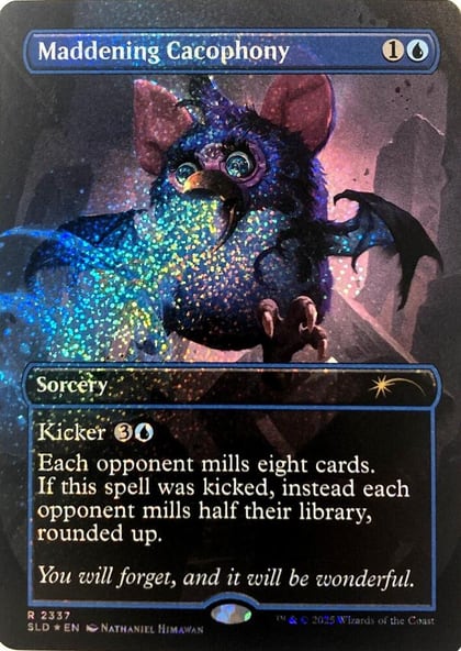 Maddening Cacophony (2337) (Confetti Foil), Secret Lair Drop Series 2337