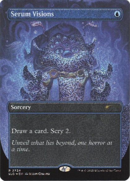 Serum Visions (2338) (Confetti Foil), Secret Lair Drop Series 2338