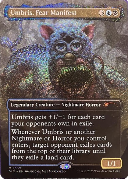 Umbris, Fear Manifest (Confetti Foil), Secret Lair Drop Series 2339