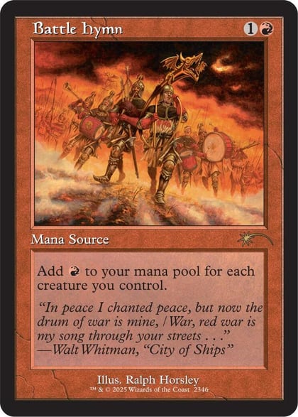 Battle Hymn, Secret Lair Drop Series 2346