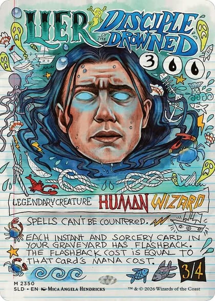 Lier, Disciple of the Drowned, Secret Lair Drop Series 2350