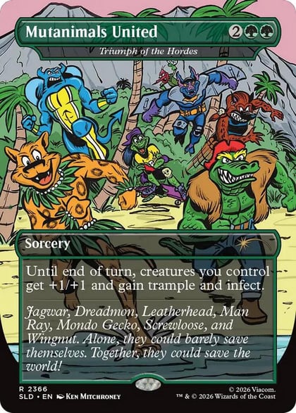 Mutanimals United - Triumph of the Hordes, Secret Lair Drop Series 2366