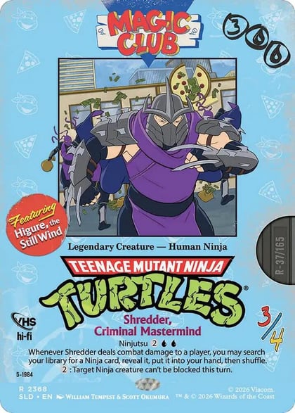 Shredder, Criminal Mastermind - Higure, the Still Wind, Secret Lair Drop Series 2368