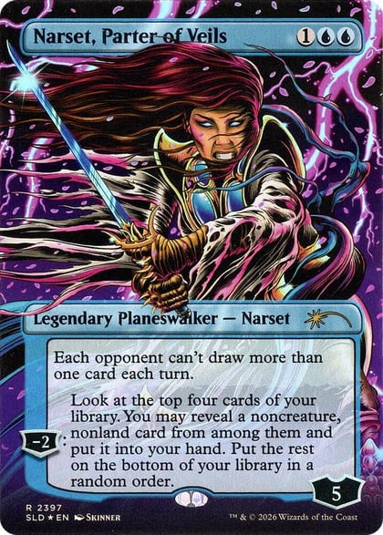 Narset, Parter of Veils (2397), Secret Lair Drop Series 2397