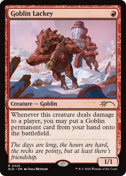 Goblin Lackey (2425), Secret Lair Drop Series 2425