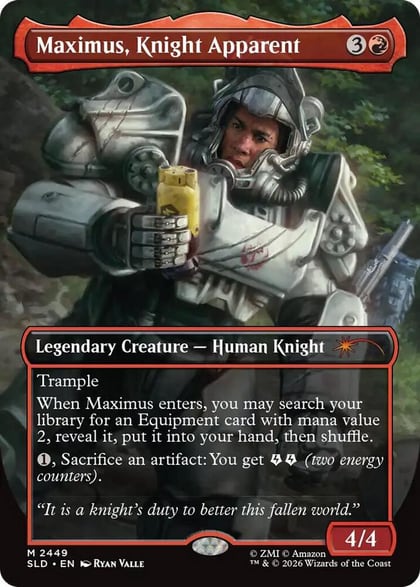Maximus, Knight Apparent, Secret Lair Drop Series 2449