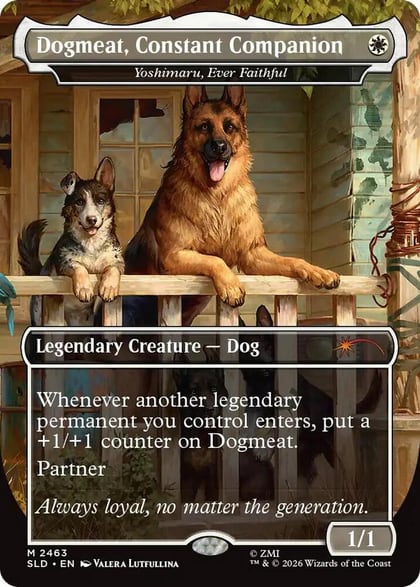 Dogmeat, Constant Companion - Yoshimaru, Ever Faithful, Secret Lair Drop Series 2463