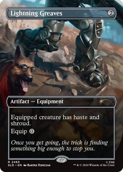 Lightning Greaves (2465), Secret Lair Drop Series 2465