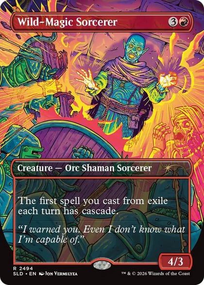 Wild-Magic Sorcerer, Secret Lair Drop Series 2494