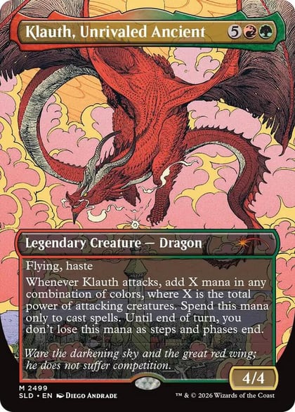 Klauth, Unrivaled Ancient, Secret Lair Drop Series 2499