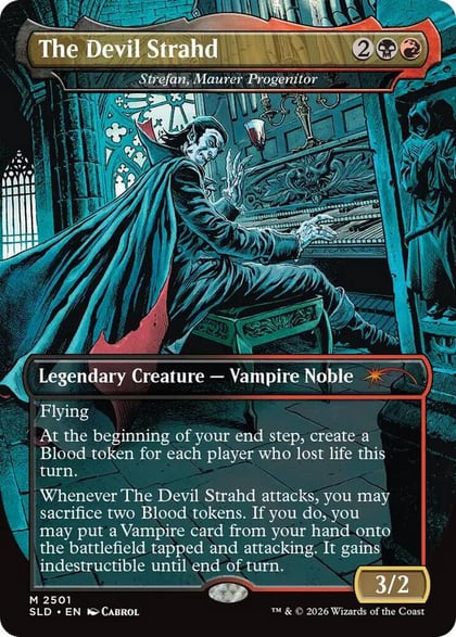 The Devil Strahd - Strefan, Maurer Progenitor, Secret Lair Drop Series 2501