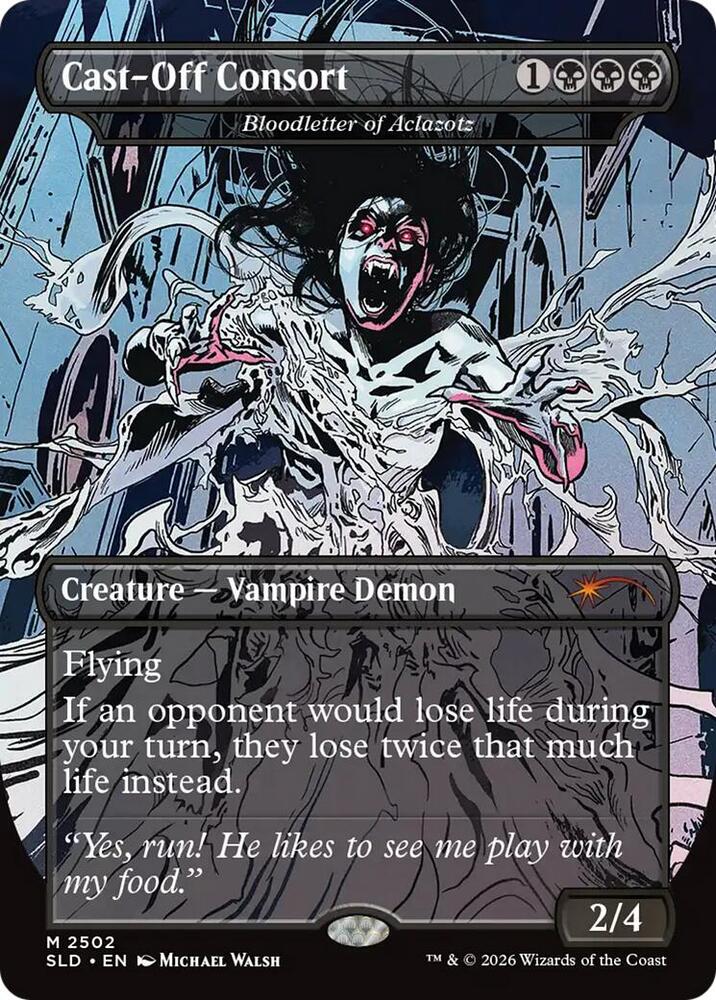 Cast-Off Consort - Bloodletter of Aclazotz, Secret Lair Drop Series 2502