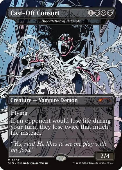 Cast-Off Consort - Bloodletter of Aclazotz, Secret Lair Drop Series 2502