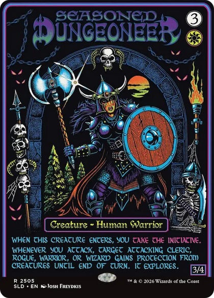 Seasoned Dungeoneer, Secret Lair Drop Series 2505