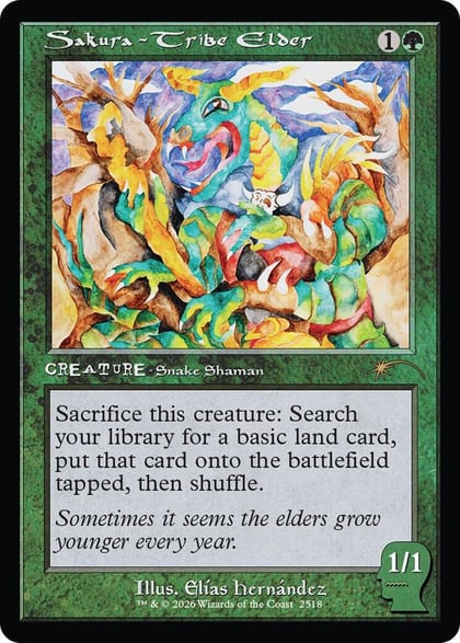 Sakura-Tribe Elder (2518), Secret Lair Drop Series 2518