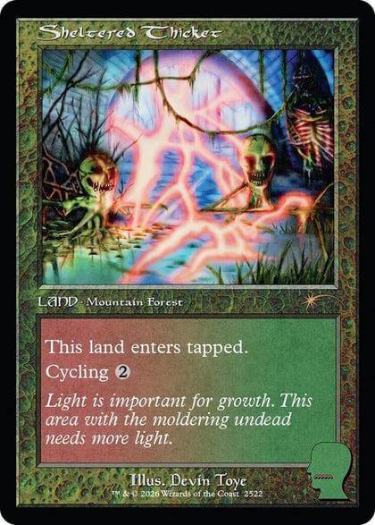 Sheltered Thicket, Secret Lair Drop Series 2522