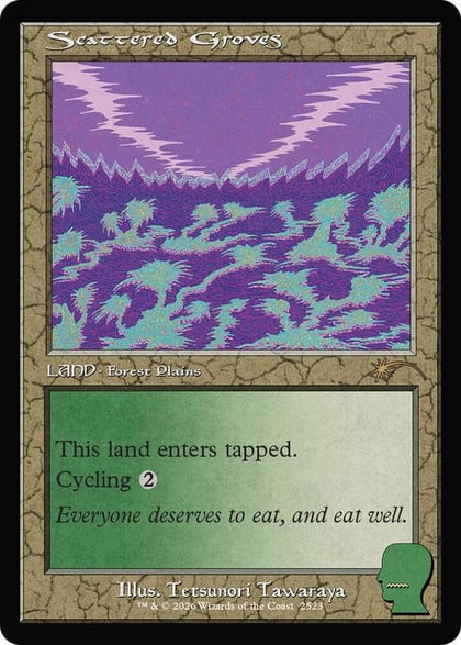 Scattered Groves, Secret Lair Drop Series 2523