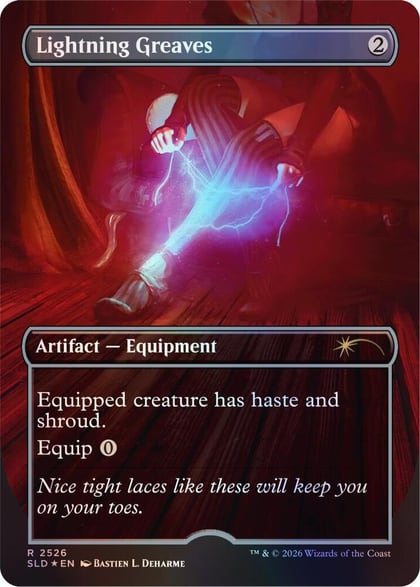 Lightning Greaves (2526), Secret Lair Drop Series 2526