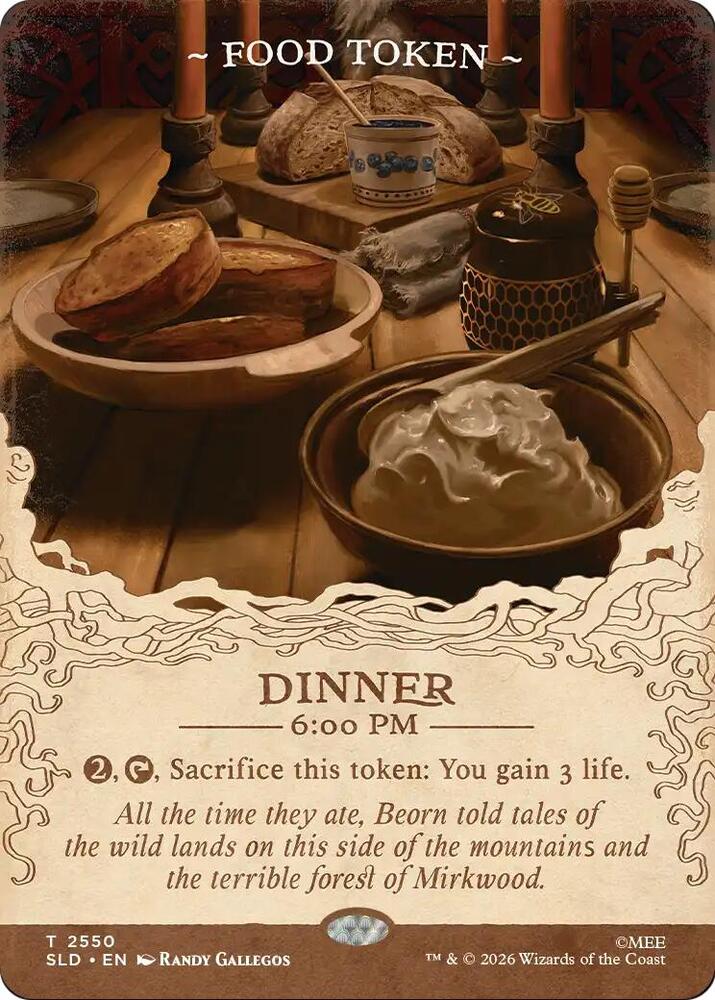 Food Token (2550), Secret Lair Drop Series 2550