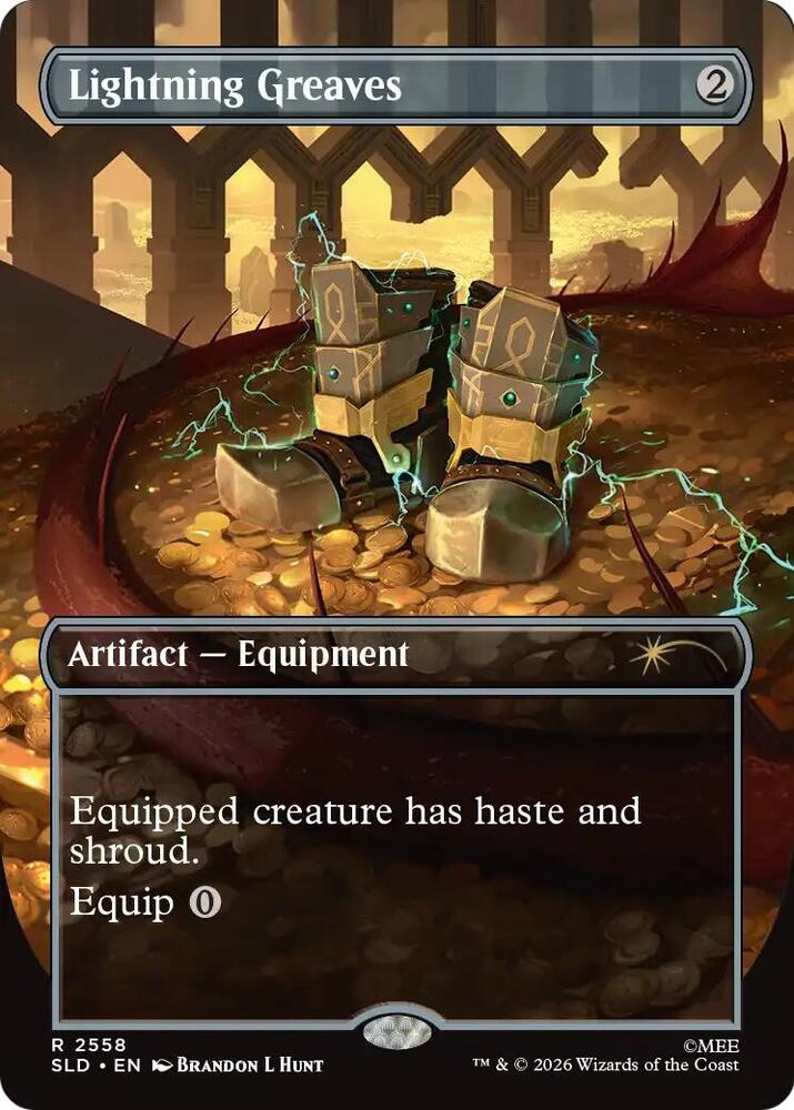 Lightning Greaves (2558), Secret Lair Drop Series 2558