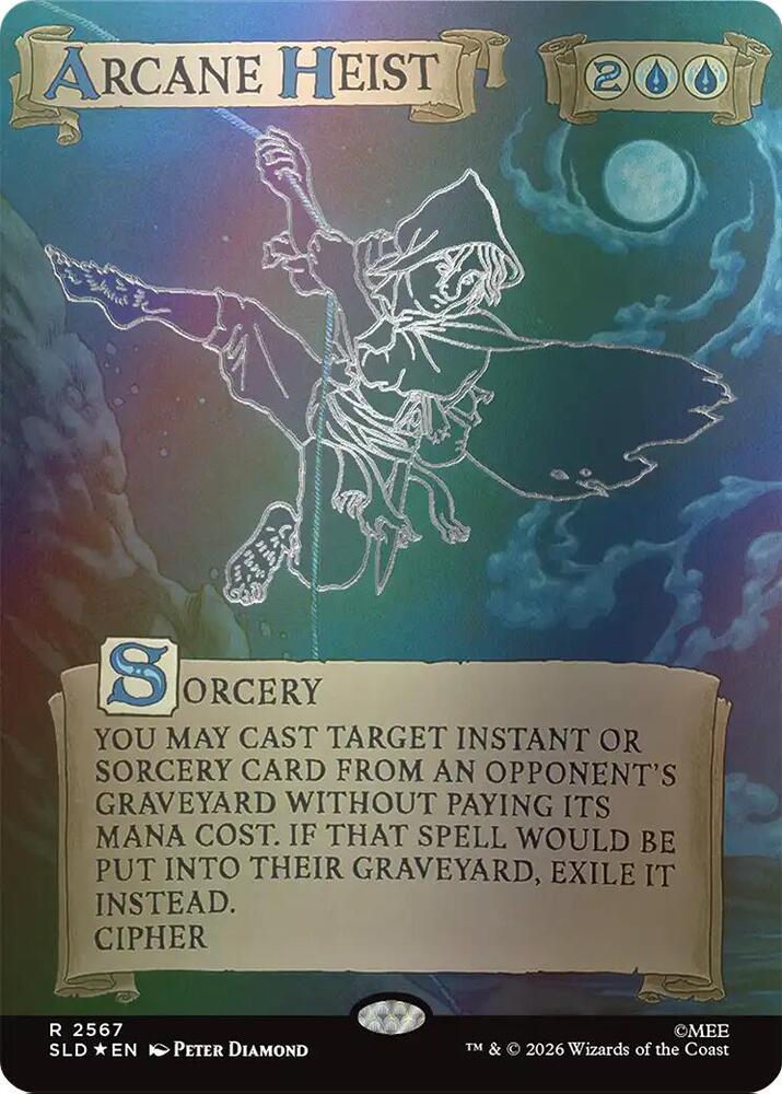 Arcane Heist (Out Of Sight Foil), Secret Lair Drop Series 2567
