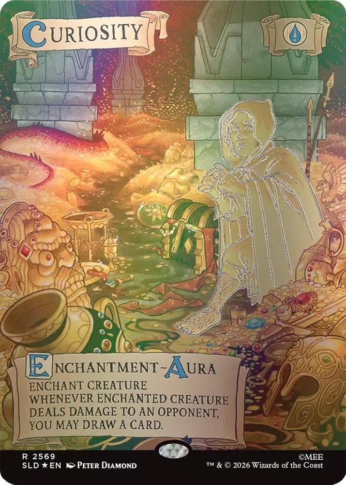 Curiosity (2569) (Out Of Sight Foil), Secret Lair Drop Series 2569