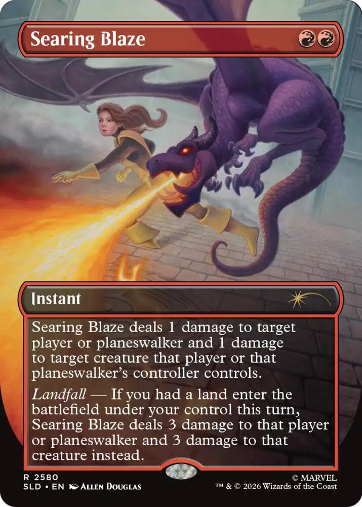 Searing Blaze, Secret Lair Drop Series 2580