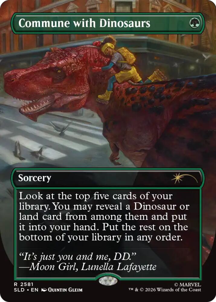 Commune with Dinosaurs, Secret Lair Drop Series 2581