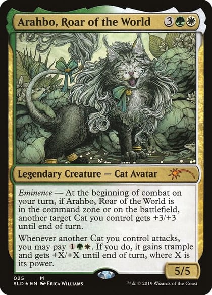 Arahbo, Roar of the World, Secret Lair Drop Series 25