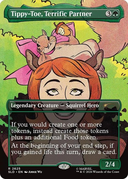 Tippy-Toe, Terrific Partner, Secret Lair Drop Series 2625
