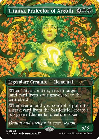 Titania, Protector of Argoth, Secret Lair Drop Series 2662