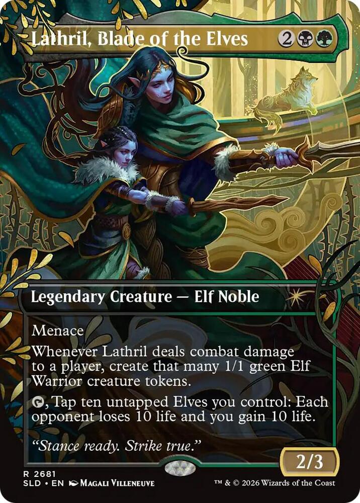Lathril, Blade of the Elves, Secret Lair Drop Series 2681
