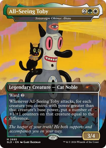 All-Seeing Toby - Sovereign Okinec Ahau, Secret Lair Drop Series 2695