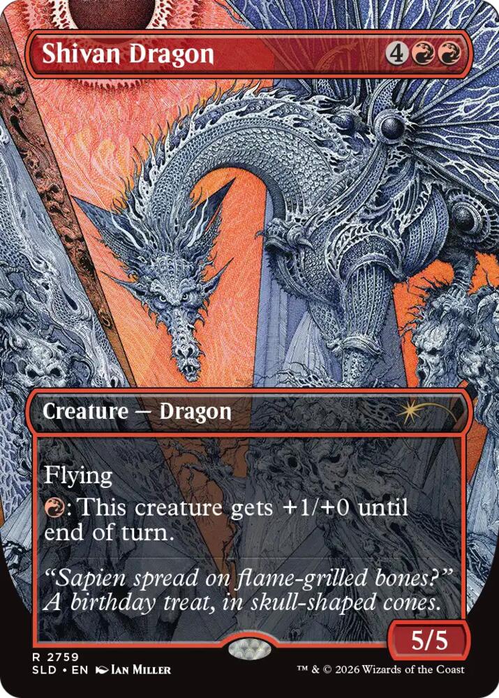 Shivan Dragon (2759), Secret Lair Drop Series 2759